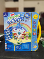 Ayan Intelligence Study Book Rechargeable Combo Offer – 52 Pages Talking Book with Water Magic Book & Flash Cards for Kids