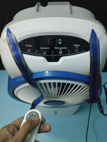NOVA Rechargeable AC/DC Air Cooler Fan (Solar Supported) – 14L Tank | 7-9 Hours Backup